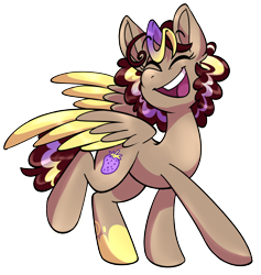 Size: 1926x2034 | Tagged: safe, artist:rainybleuu, oc, oc only, oc:hors, pegasus, pony, eyes closed, simple background, smiling, solo, transparent background