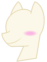 Size: 1200x1600 | Tagged: safe, artist:amgiwolf, oc, oc only, oc:nopony, earth pony, pony, bald, blushing, bust, earth pony oc, simple background, smiling, solo, transparent background