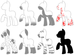 Size: 4480x3360 | Tagged: safe, artist:amgiwolf, oc, oc only, earth pony, pony, zebra, blood, earth pony oc, raised hoof, simple background, transparent background, zebra oc