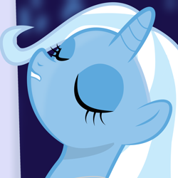 Size: 2000x2000 | Tagged: safe, artist:grapefruitface1, artist:silentmatten, trixie, pony, unicorn, g4, album cover, eyes closed, high res, madonna, ponified, show accurate, solo, vector used