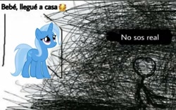 Size: 720x448 | Tagged: safe, trixie, oc, g4, meme, spanish, translated in the description