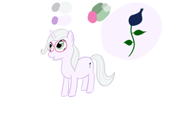 Size: 3000x2000 | Tagged: safe, artist:terribletransit, oc, oc only, oc:starflower, pony, unicorn, cutie mark, high res, horn, looking up, reference, solo, unicorn oc