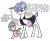 Size: 921x760 | Tagged: safe, artist:thebathwaterhero, cozy glow, princess flurry heart, alicorn, pegasus, pony, g4, chains, collar, dialogue, female, filly, goth, horn, horn ring, jewelry, princess emo heart, ring, simple background, teenage flurry heart, teenager, text, transparent background