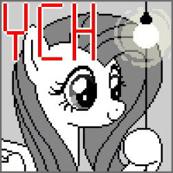 Size: 300x300 | Tagged: safe, artist:imreer, fluttershy, changeling, pony, g4, animated, commission, disguise, disguised changeling, evil grin, fake fluttershy, gif, grin, light switch, pixel art, smiling, your character here