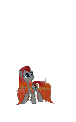 Size: 828x1325 | Tagged: safe, artist:cesiluv, oc, oc only, pegasus, pony, 2021 community collab, simple background, solo, transparent background