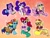 Size: 2048x1546 | Tagged: safe, artist:sophie scruggs, applejack, fluttershy, pinkie pie, rainbow dash, rarity, twilight sparkle, alicorn, earth pony, mermaid, merpony, pegasus, pony, unicorn, g4, alternate hairstyle, beauty and the beast, belle, book, bra, clothes, disney princess, dress, female, fish tail, flower, flower in hair, mane six, mare, megara, mermaid tail, mermaidized, moana, moana waialiki, princess ariel, puffy sleeves, rapunzel, seashell bra, snow white, species swap, tail, tangled (disney), the little mermaid, twilight sparkle (alicorn)