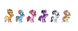 Size: 500x200 | Tagged: safe, alternate version, artist:sugar morning, derpibooru exclusive, applejack, fluttershy, pinkie pie, rainbow dash, rarity, twilight sparkle, alicorn, earth pony, pegasus, pony, unicorn, adorkable, animated, bipedal, cute, dancing, dashabetes, diapinkes, dork, eyes closed, female, frame by frame, freckles, gif, goes with every song, hat, jackabetes, mane six, mare, perfect loop, ponk, raribetes, shyabetes, simple background, sugar morning is trying to murder us, transparent background, twiabetes, twilight sparkle (alicorn), weapons-grade cute