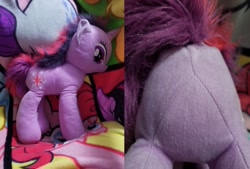 Size: 1059x716 | Tagged: safe, artist:furrysale, twilight sparkle, pony, unicorn, g4, butt, commission, featureless crotch, female, irl, mare, photo, plot, unicorn twilight, ych example, your character here