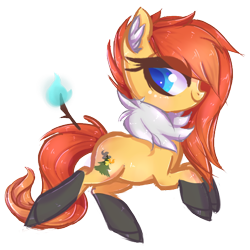 Size: 550x550 | Tagged: safe, artist:misspinka, oc, oc only, oc:forest flame, earth pony, pony, female, mare, simple background, solo, transparent background