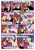 Size: 2100x3000 | Tagged: safe, artist:loryska, oc, oc:clarabelle, oc:conundrum solar flare, oc:plumeria, hybrid, pegasus, pony, zony, comic:friendship grows, adopted offspring, comic, dialogue, ear fluff, female, filly, high res, offspring, parent:quibble pants, parent:rainbow dash, parents:quibbledash, speech bubble