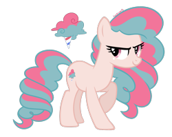 Size: 1401x1114 | Tagged: safe, artist:leaficun3, oc, oc only, oc:fairy floss, earth pony, pony, female, mare, simple background, solo, transparent background