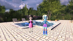Size: 1920x1080 | Tagged: safe, artist:rygoespop, octavia melody, trixie, equestria girls, g4, 3d, source filmmaker, t pose