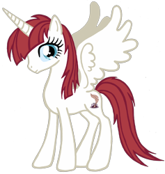 Size: 2182x2297 | Tagged: safe, artist:telasra, oc, oc only, oc:fausticorn, alicorn, pony, alicorn oc, concave belly, eyelashes, female, high res, horn, mare, simple background, slender, solo, thin, transparent background, wings