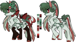 Size: 1280x712 | Tagged: safe, artist:velnyx, oc, oc only, oc:peppermint cocoa, pegasus, pony, bow, clothes, female, hair bow, mare, neck bow, simple background, socks, solo, transparent background