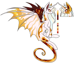Size: 1280x1146 | Tagged: safe, artist:velnyx, oc, oc only, oc:auric ember, dracony, dragon, hybrid, male, simple background, solo, transparent background