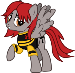Size: 1220x1197 | Tagged: safe, artist:lightningbolt, derpibooru exclusive, pegasus, pony, g4, .svg available, bags under eyes, clothes, danger days: the true lives of the fabulous killjoys, dyed mane, dyed tail, fangs, gerard way, male, my chemical romance, ponified, raised hoof, raised leg, shirt, show accurate, simple background, solo, spread wings, stallion, svg, t-shirt, tail, tattered, tattered wings, transparent background, vector, wings