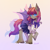 Size: 1900x1900 | Tagged: safe, artist:qamar, oc, oc only, oc:xuan mai, bat pony, pony, bat pony oc, clothes, simple background, skirt, sparkles, unshorn fetlocks