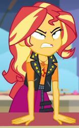Size: 837x1344 | Tagged: safe, screencap, sunset shimmer, equestria girls, equestria girls specials, g4, my little pony equestria girls: better together, my little pony equestria girls: rollercoaster of friendship, cropped, solo