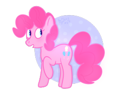 Size: 600x450 | Tagged: safe, artist:queenbluestar, pinkie pie, earth pony, pony, g4, female, simple background, solo, transparent background