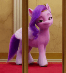Size: 586x642 | Tagged: safe, screencap, pipp petals, pony, g5, my little pony: a new generation, spoiler:my little pony: a new generation, adorapipp, animated, beautiful, cropped, cute, female, gif, mare, phone, vibrating