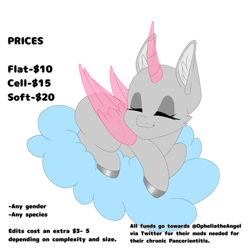 Size: 2500x2500 | Tagged: safe, artist:melodytheartpony, oc, any gender, any race, any species, cloud, commission, cute, fundraiser, high res, on a cloud, sleeping, sleepy, sleepy pony, solo, your character here
