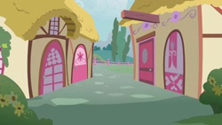Size: 1280x720 | Tagged: safe, screencap, a bird in the hoof, g4, season 1, background, doors, no pony, scenic ponyville