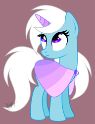 Size: 733x952 | Tagged: safe, artist:feather_bloom, oc, oc only, oc:feather bloom(fb), oc:feather_bloom, pegasus, pony, g5, fake horn, female, horn, looking up, mare, reference, solo