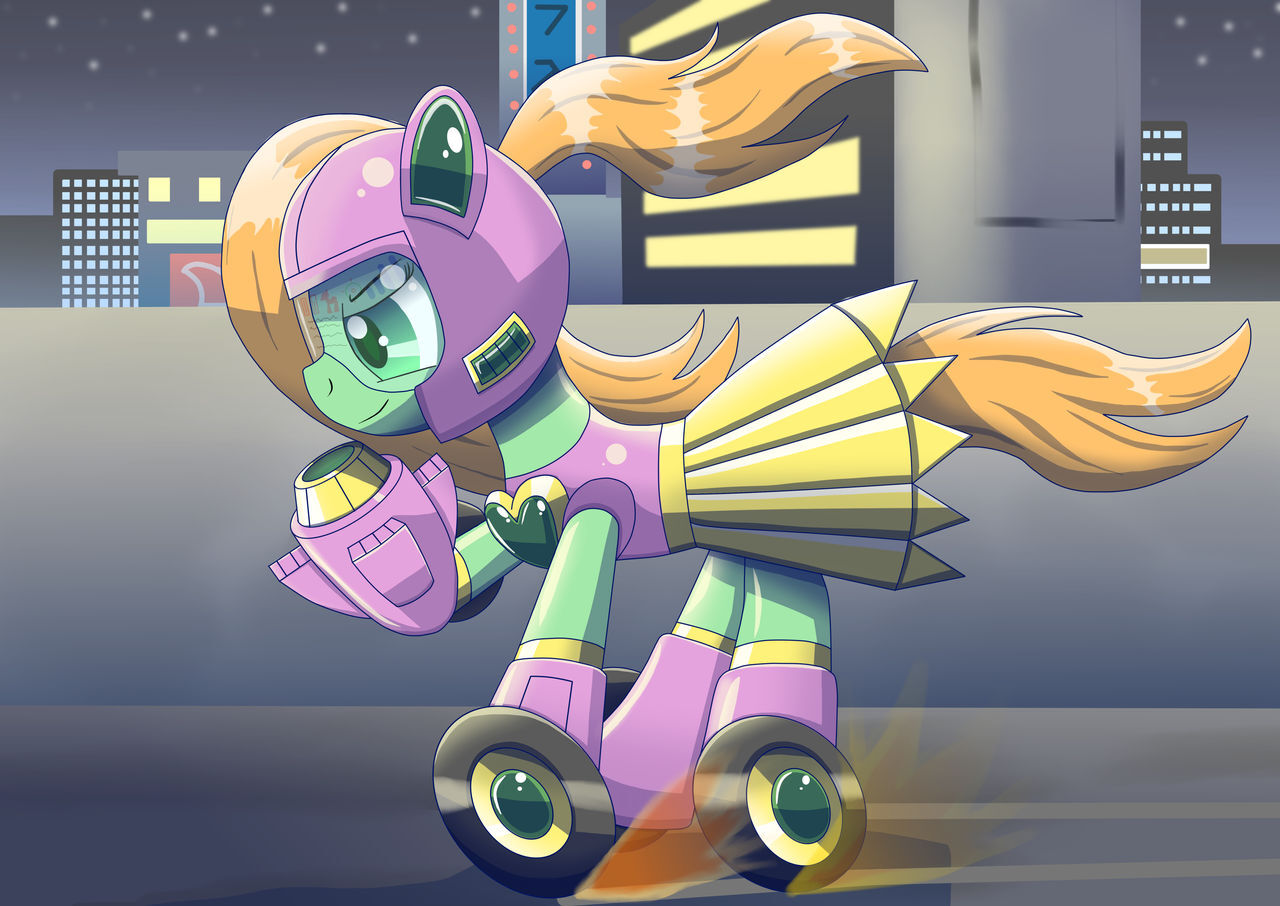 Little cheap pony robot