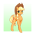 Size: 2650x2650 | Tagged: safe, artist:aquaticvibes, applejack, earth pony, pony, g4, cowboy hat, cute, eyebrows, eyebrows visible through hair, female, hat, high res, jackabetes, lidded eyes, looking at you, mare, smiling, smiling at you, solo, straw in mouth
