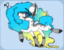 Size: 704x546 | Tagged: safe, artist:beamybutt, oc, oc only, earth pony, pony, colored hooves, ear fluff, earth pony oc, eyelashes, open mouth, smiling, solo