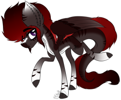 Size: 4051x3358 | Tagged: safe, artist:beamybutt, oc, oc only, pegasus, pony, colored hooves, ear fluff, male, pegasus oc, signature, simple background, smiling, solo, stallion, transparent background, wings