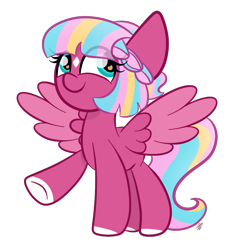 Size: 980x1015 | Tagged: safe, artist:sugarcloud12, oc, oc only, oc:velvet sugar, pegasus, pony, colored wings, female, mare, simple background, solo, transparent background, two toned wings, wings