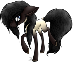Size: 2370x2008 | Tagged: safe, artist:beamybutt, oc, oc only, earth pony, pony, ear fluff, earth pony oc, high res, male, raised hoof, simple background, solo, stallion, transparent background