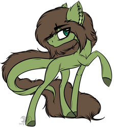 Size: 1817x2034 | Tagged: safe, artist:beamybutt, oc, oc only, earth pony, pony, colored hooves, ear fluff, looking back, male, raised hoof, simple background, solo, stallion, transparent background