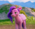 Size: 960x796 | Tagged: safe, screencap, pipp petals, pegasus, pony, g5, my little pony: a new generation, spoiler:my little pony: a new generation, cropped, eyebrows, female, floppy ears, folded wings, grass, mare, outdoors, purple mane, purple tail, solo, standing, tail, wings