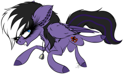Size: 2937x1779 | Tagged: safe, artist:beamybutt, oc, oc only, oc:stormblaze, pegasus, pony, colored hooves, ear fluff, eyelashes, female, grin, jewelry, mare, necklace, pegasus oc, signature, simple background, smiling, solo, transparent background, wings