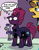 Size: 359x456 | Tagged: safe, artist:andypriceart, idw, flash magnus, tempest shadow, pony, unicorn, g4, spoiler:comic102, broken horn, confused, female, horn, male, mare, night guard, puzzled, reaction image, stallion