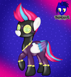 Size: 3840x4154 | Tagged: safe, artist:damlanil, zipp storm, pegasus, pony, g5, my little pony: a new generation, adorazipp, catsuit, clothes, colored wings, costume, cute, eyebrows, female, latex, latex suit, leg fluff, looking at you, mare, raised hoof, raised leg, rubber, shadowbolt zipp, shadowbolts, shadowbolts costume, shine, shiny, smiling, solo, suit, vector, wings