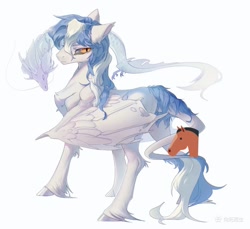 Size: 1181x1080 | Tagged: safe, artist:paipaishuaige, oc, oc only, bat pony, dragon, pony, bat pony oc