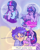 Size: 1399x1755 | Tagged: safe, artist:mimiporcellini, flash sentry, twilight sparkle, alicorn, equestria girls, g4, blushing, comic, female, human flash sentry x pony twilight, interspecies, male, ponied up, ship:flashlight, shipping, straight, twilight sparkle (alicorn)