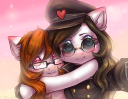 Size: 310x240 | Tagged: safe, artist:zefirka, oc, oc:acey, oc:chocolate fudge, earth pony, pony, cute, looking at you, selfie
