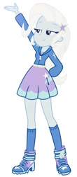 Size: 451x1024 | Tagged: safe, artist:jesus0385, trixie, equestria girls, g4, simple background, solo, white background
