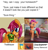 Size: 782x809 | Tagged: safe, edit, edited screencap, screencap, sunny starscout, oc, oc:trailblazer, earth pony, pony, g5, my little pony: a new generation, can i copy your homework?, comparison, female, mare, meme, op is a duck