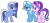 Size: 905x411 | Tagged: safe, artist:riveraux, starlight glimmer, trixie, oc, g4, family, female, lesbian, magical lesbian spawn, offspring, parent:starlight glimmer, parent:trixie, parents:startrix, ship:startrix, shipping, simple background, transparent background