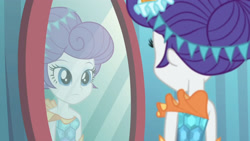 Size: 3410x1920 | Tagged: safe, screencap, rarity, equestria girls, equestria girls specials, g4, my little pony equestria girls: better together, my little pony equestria girls: rollercoaster of friendship, bare shoulders, carousel dress, female, high res, photo booth (song), sleeveless, solo