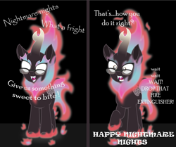 Size: 5024x4200 | Tagged: safe, artist:povitato, oc, kirin, nirik, glasses, kirin oc, nightmare night