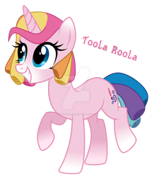 Size: 1280x1489 | Tagged: safe, artist:hate-love12, toola-roola, pony, g3, g4, base used, deviantart watermark, g3 to g4, generation leap, obtrusive watermark, simple background, solo, transparent background, watermark