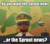 Size: 614x538 | Tagged: safe, edit, edited screencap, screencap, sprout cloverleaf, g5, my little pony: a new generation, caption, cropped, emperor sprout, hat, image macro, male, microphone, stallion, text, the dictator