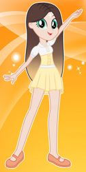 Size: 1280x2541 | Tagged: safe, artist:cindystarlight, oc, oc only, oc:cindy, equestria girls, g4, clothes, dress, shoes, solo