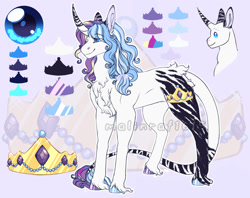 Size: 1280x1013 | Tagged: safe, artist:malinraf1615, oc, oc only, oc:sen, pony, unicorn, male, offspring, parent:fancypants, parent:rarity, parents:raripants, reference sheet, solo, stallion